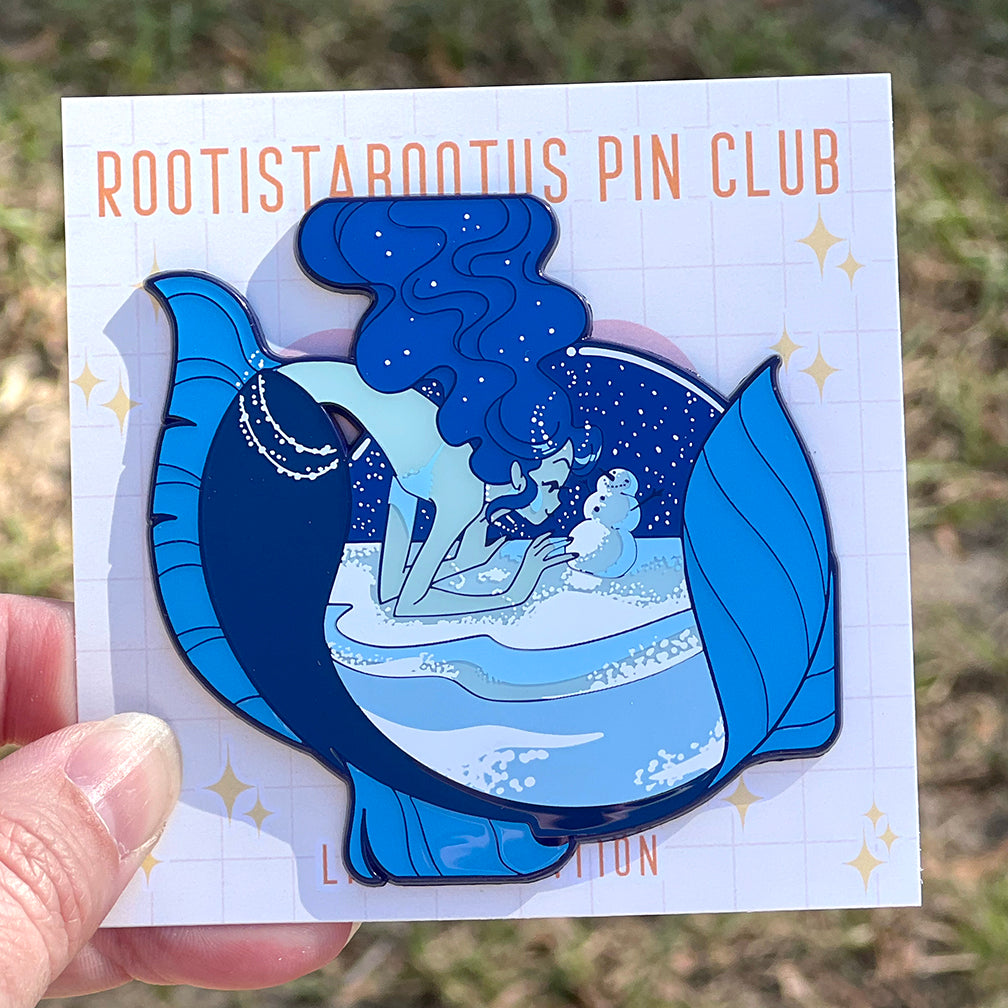 Artica: The Artic Mermaid Enamel Pin