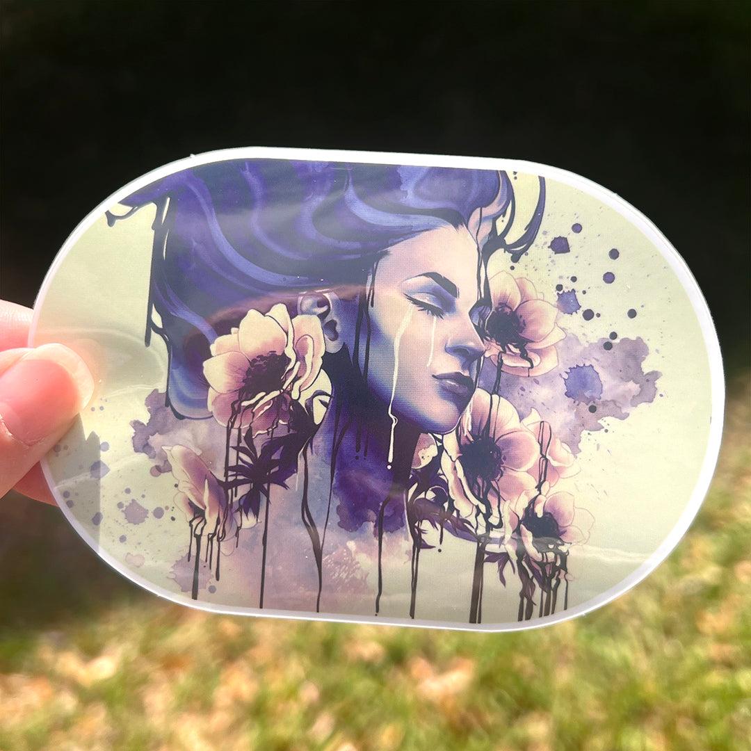 Oil Spill Vinyl Sticker