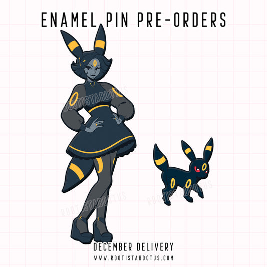 [PREORDER] Umie [PokéBabes Collection] Enamel Pin Set